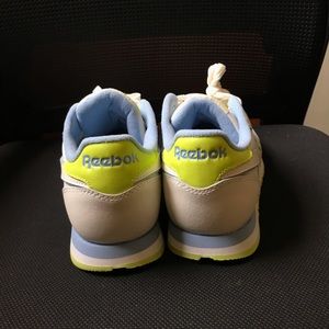 NEON AND BABY BLUE REEBOK CLASSICS ‼️🔥